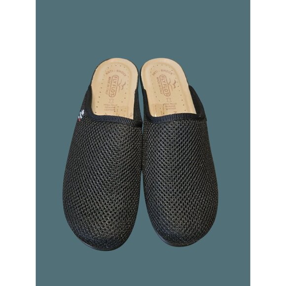 Fly Flot Anti Shock Anatomic Mesh Clogs Shoes Size Eur 40 Made in Italy - Picture 3 of 10